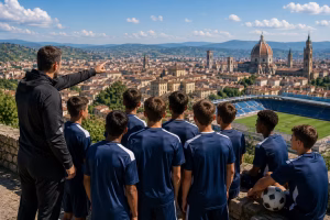 International football tour to Europe