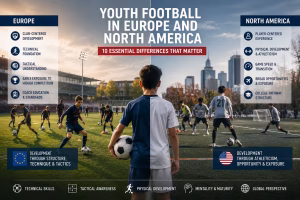 youth football in Europe and North America